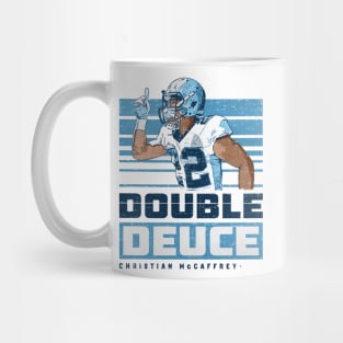 Christian McCaffrey Carolina Deuce Mug